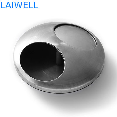 Innovant porte-cigarettes en alliage de zinc, cendrier de poche métallique avec finition de sablage pour un look moderne