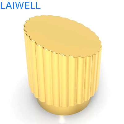 Coulée à la fonte de métal professionnel en alliage de zinc, revêtement électronique, couleur dorée, remplacement du bouchon de bouteille de parfum
