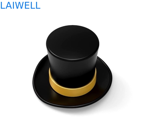 Le parfum classique de conception de chapeau de monsieur de GV couvre/capsule en verre