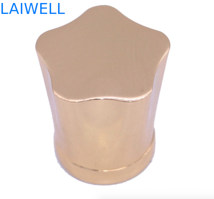 PVD plaquant la conception d'étoile de capsules de parfum du diamètre 23mm