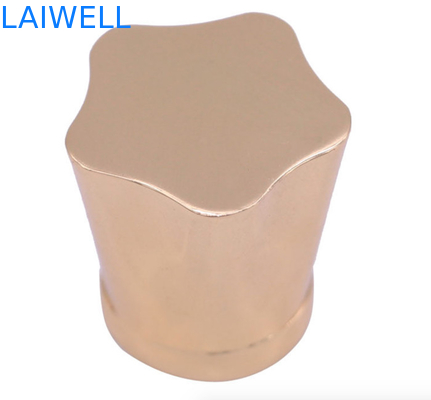 PVD plaquant la conception d'étoile de capsules de parfum du diamètre 23mm