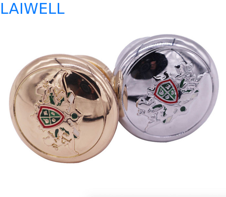 Produits en alliage de zinc d'OEM Logo Printing Perfume Bottle Lid