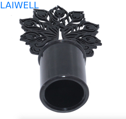 Électrodéposition noire de couleur de capsules de parfum de taille des biens 72mm