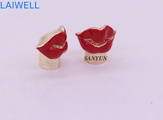 Les lèvres de Rose Red Plated forment corrosif de capsules de parfum l'anti
