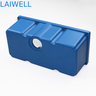 Coulée à la matrice en métal peint en bleu Aluminium équipement médical Pièce de rechange pour le marché mondial