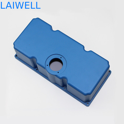 Coulée à la matrice en métal peint en bleu Aluminium équipement médical Pièce de rechange pour le marché mondial