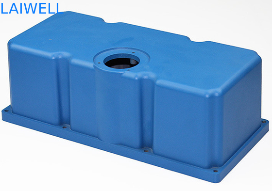Coulée à la matrice en métal peint en bleu Aluminium équipement médical Pièce de rechange pour le marché mondial