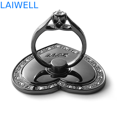 Le GV polissant le métal de traitement support en forme de coeur de téléphone du moulage mécanique sous pression 4.5*4cm