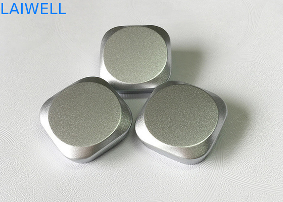La précision 0.05mm que le métal de tolérance des pièces de moulage mécanique sous pression argentent les boutons en alliage de zinc