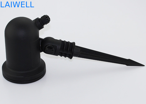 Sabler l'alliage d'aluminium noir de lingotière de moulage mécanique sous pression en métal a mené des accessoires de lampe