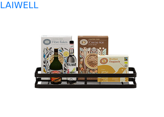 Moderne simplifiez les étagères de support/condiment de mur du condiment SS201 de 35cm