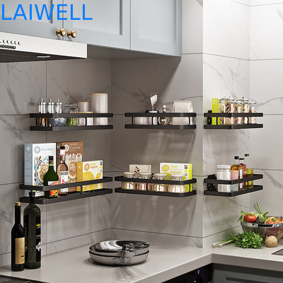 201 organisateur fixé au mur de condiment des vaisselles de cuisine 25cm-40cm d'acier inoxydable