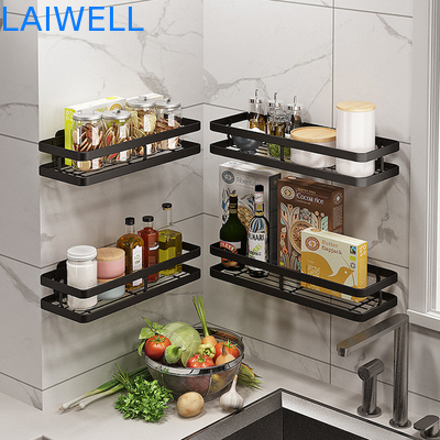 201 organisateur fixé au mur de condiment des vaisselles de cuisine 25cm-40cm d'acier inoxydable