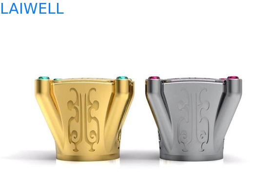 Brevet adapté aux besoins du client supérieur de capsules de parfum de diamant acrylique de couleur d'or