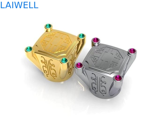 Brevet adapté aux besoins du client supérieur de capsules de parfum de diamant acrylique de couleur d'or