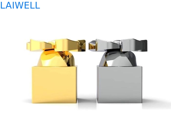 Capsules de électrodéposition argentées de parfum avec le laser gravant le logo