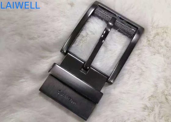 Couleur en alliage de zinc électronique de noir de boucle de ceinture de l'électrodéposition 34MM avec des vis