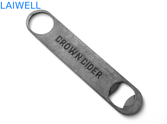 Emboutissant l'ouvreur de bouteille d'acier inoxydable avec Logo Lathe Machining 175*35mm