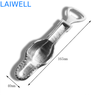 Gravé à l'eau-forte meurent l'ouvreur de bouteille moulé de crocodile d'ouvreur de bouteille en métal 165*40MM