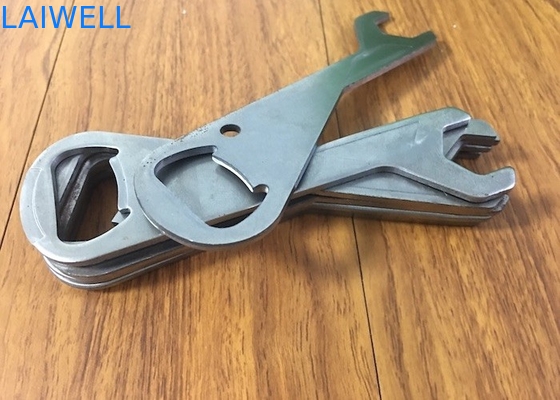 Ouverture de clé à molette multi-fonctionnelle pour pièces détachées en métal avec estampage CNC sur mesure pour le marché mondial et le support OEM