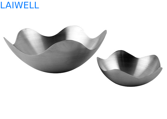 Mobilier de maison d'écrous de casse-croûte de plat de fruit en métal SS304 25*10.5MM