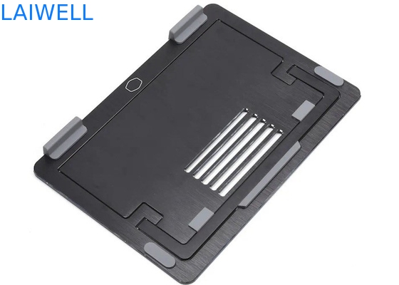 Support en aluminium portatif de Tray Brushed Finishing Foldable Laptop d'ordinateur portable