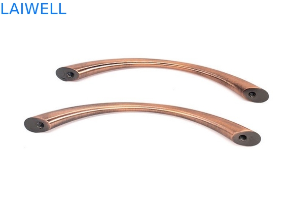 L'électrodéposition Rose Gold Luxury Modern Metal moulage mécanique sous pression le double trou