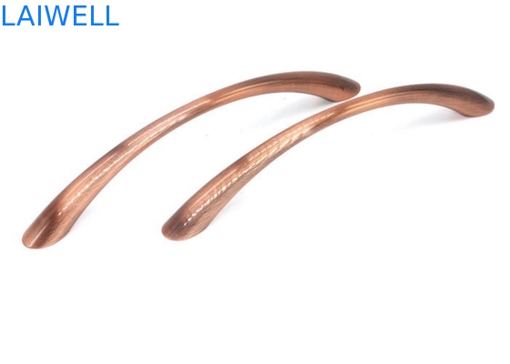 L'électrodéposition Rose Gold Luxury Modern Metal moulage mécanique sous pression le double trou