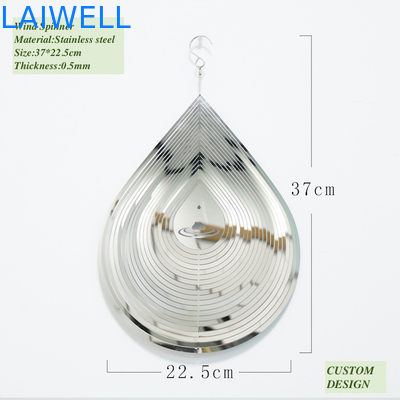 Le vent de gravure à l'eau-forte argenté de la gouttelette d'eau de solides solubles 3D sonne l'électrodéposition électrique
