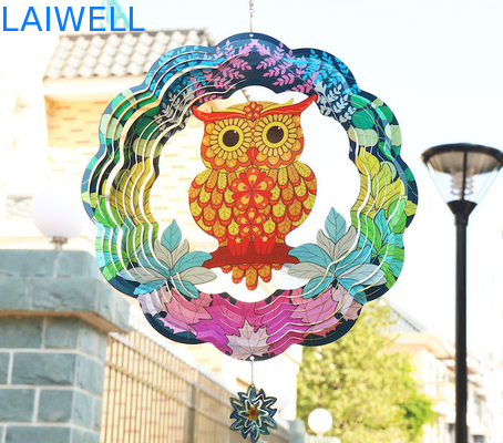 Épaisseur tournante 0.5mm de fileur de vent d'Owl Nordic Style Stainless Steel