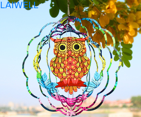Épaisseur tournante 0.5mm de fileur de vent d'Owl Nordic Style Stainless Steel