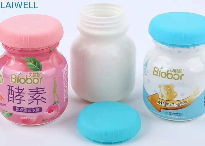 Le plastique fait sur commande de couleur met récipients en bouteille en plastique statiques de support après-vente d'OEM d'anti