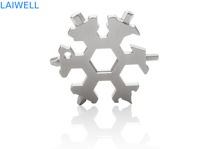 60*60*6MM Carte d'outil EDC en acier inoxydable polyvalent Sablier à sable ouvre-bouteille métallique Conception personnalisée