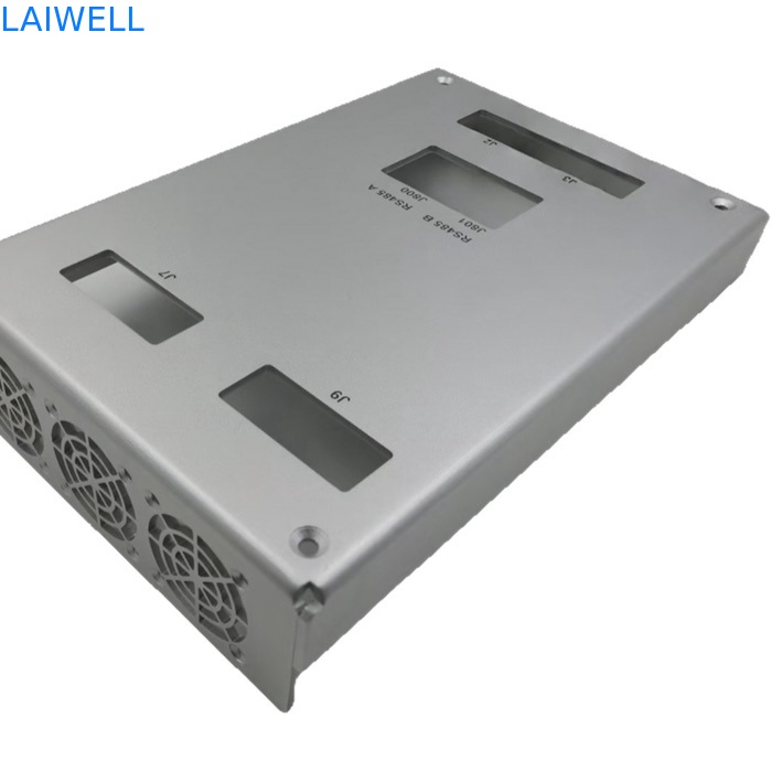 Impression sur écran de soie personnalisée Anodisé feuille d'aluminium Traitement des métaux châssis Shell découpe laser Flexion sans soudure