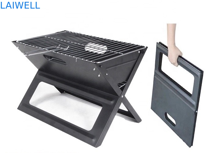 Installation facile se pliante portative de gril de barbecue de diamètre de GV 45cm/de gril charbon de bois en métal