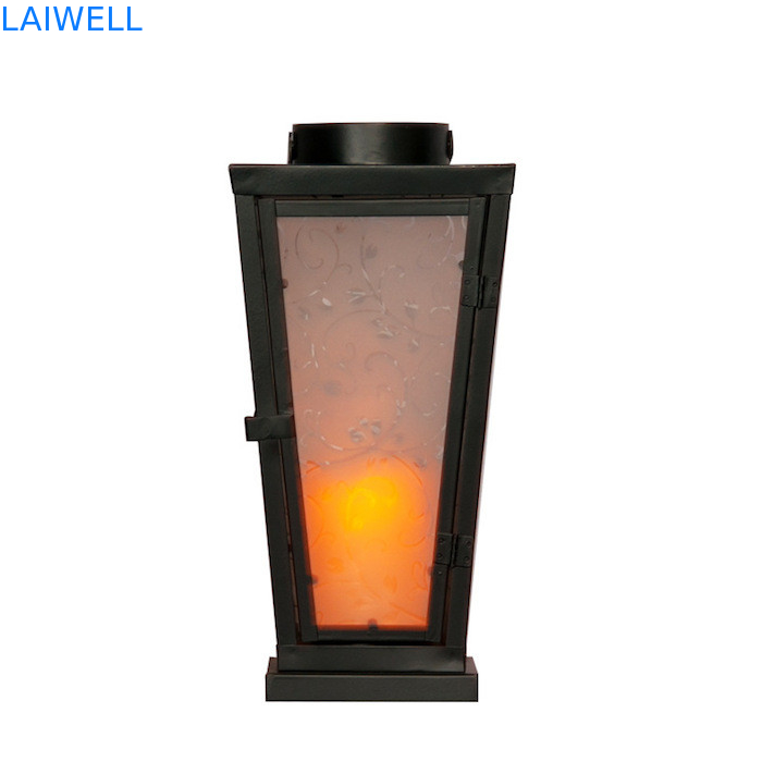 Bougeoirs extérieurs de patio d'anti du corrosif 223*233*433mm articles de ménage en métal
