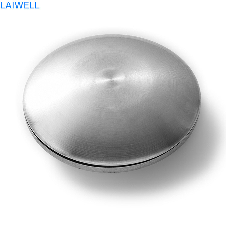 Innovant porte-cigarettes en alliage de zinc, cendrier de poche métallique avec finition de sablage pour un look moderne