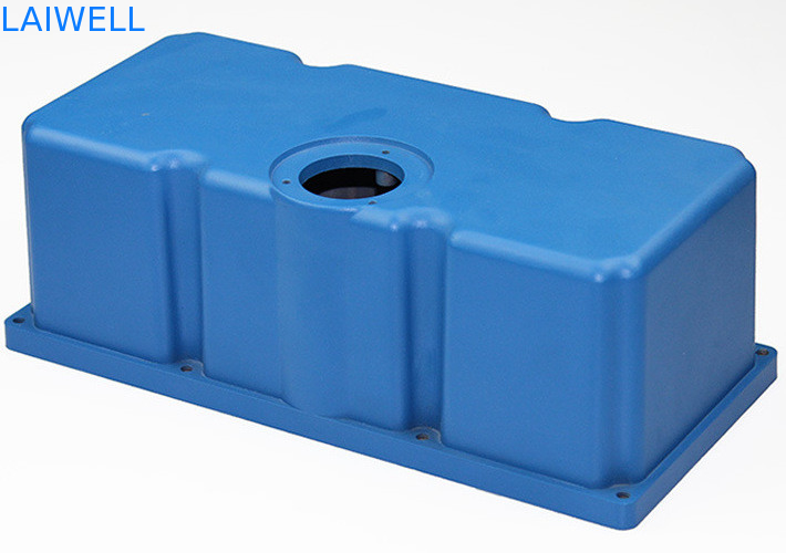 Coulée à la matrice en métal peint en bleu Aluminium équipement médical Pièce de rechange pour le marché mondial