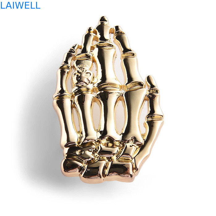 La pression d'ODM 80*47mm d'OEM boucle de ceinture exquise en métal d'or de produits de moulage mécanique sous pression