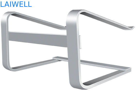 Support de bureau en aluminium argenté d'ordinateur portable en métal de poids léger de 260*230*160MM