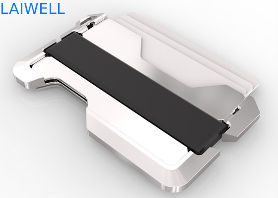 63*95MM Multifonctionnel argent anodisant RFID bloquant portefeuille en aluminium détenteur de carte de crédit